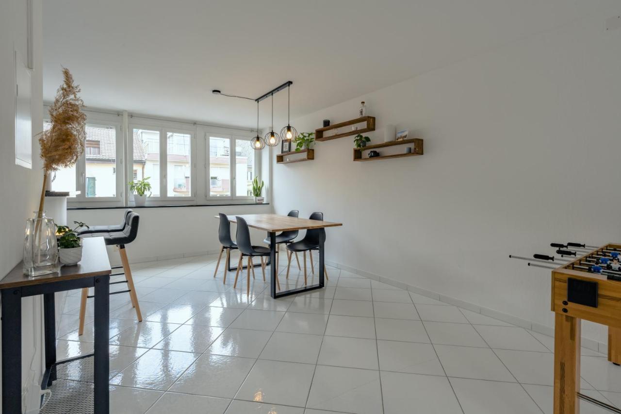 Apartment In The City Center With Free Parking Biel Luaran gambar