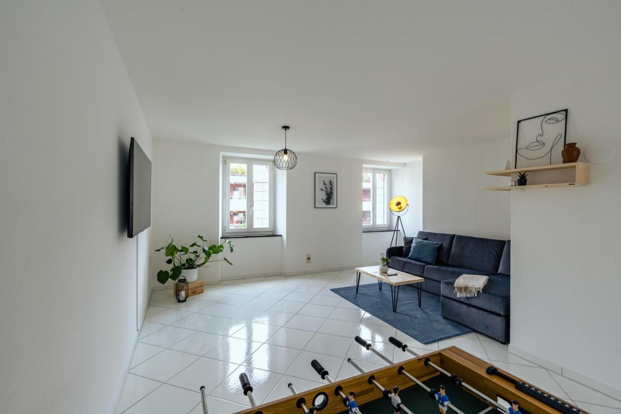 Apartment In The City Center With Free Parking Biel Luaran gambar