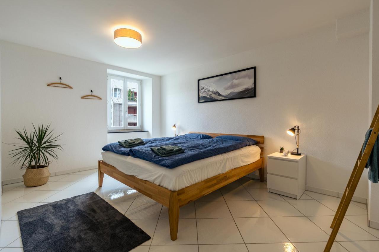Apartment In The City Center With Free Parking Biel Luaran gambar